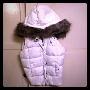 Abercrombie Snow Bunny Vest